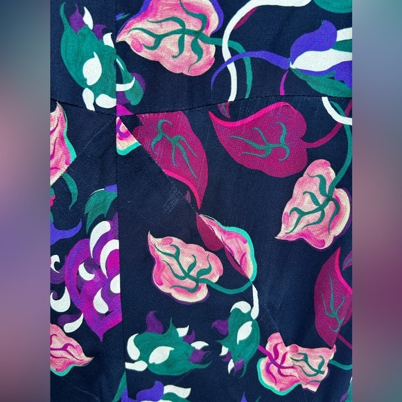 SALONI Daphne Floral Silk Maxi Dress - Picture 7 of 10